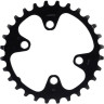 Звезда передняя SHIMANO DEORE, для M6000-2, 28T-BG, черный