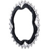 Звезда передняя SHIMANO DEORE, для M6000, 30T-AN, черный