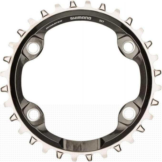 Звезда передняя SHIMANO DEORE XT SM-CRM81, 32T, для FC-M8000-1, для 1x11 скоростей, ISMCRM81A2