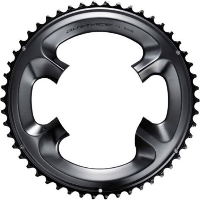 Звезда передняя SHIMANO DURA-ACE, для FC-R9100, 52T-MT, для 52-36T