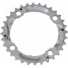 Звезда передняя SHIMANO FC-M430-8 32T серебристая, с защитой