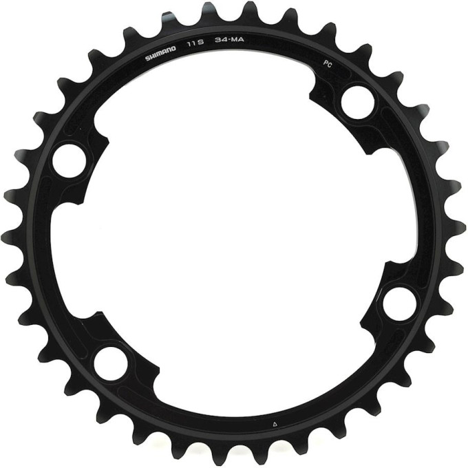 Звезда передняя SHIMANO ULTEGRA, для FC-R8000, 36T-MT для 46-36T/52-36T