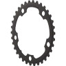 Звезда передняя SHIMANO Y-PART, для FC-RS500, 36T-MJ, черная, для 46-36T/52-36T