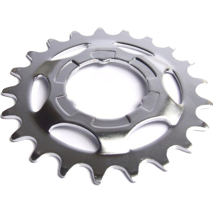 Звезда задняя SHIMANO GEAR 23T(2.3мм), серебристая, (DX)