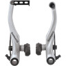 Тормоз v-br SHIMANO ALIVIO, T4000, задние, колодки S65T, серебро