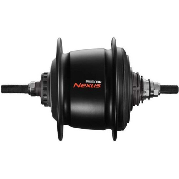 Втулка планетарная SHIMANO NEXUS, C6001, 32 отверстия, 8 скоростей, роллерный тормоз, 132x184 мм, черный, без упаковки